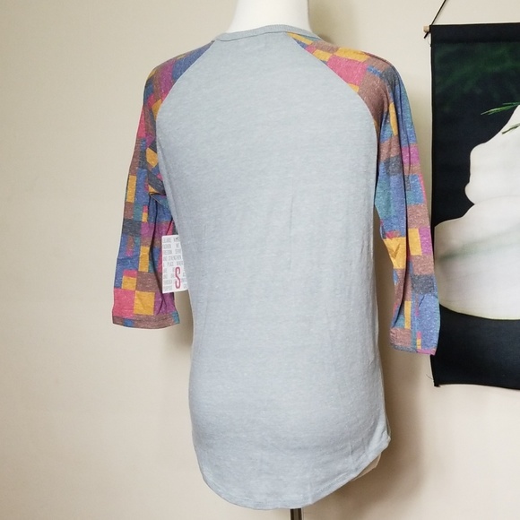 NWT LuLaRoe Randy 3/4 length sleeve top - Picture 4 of 6